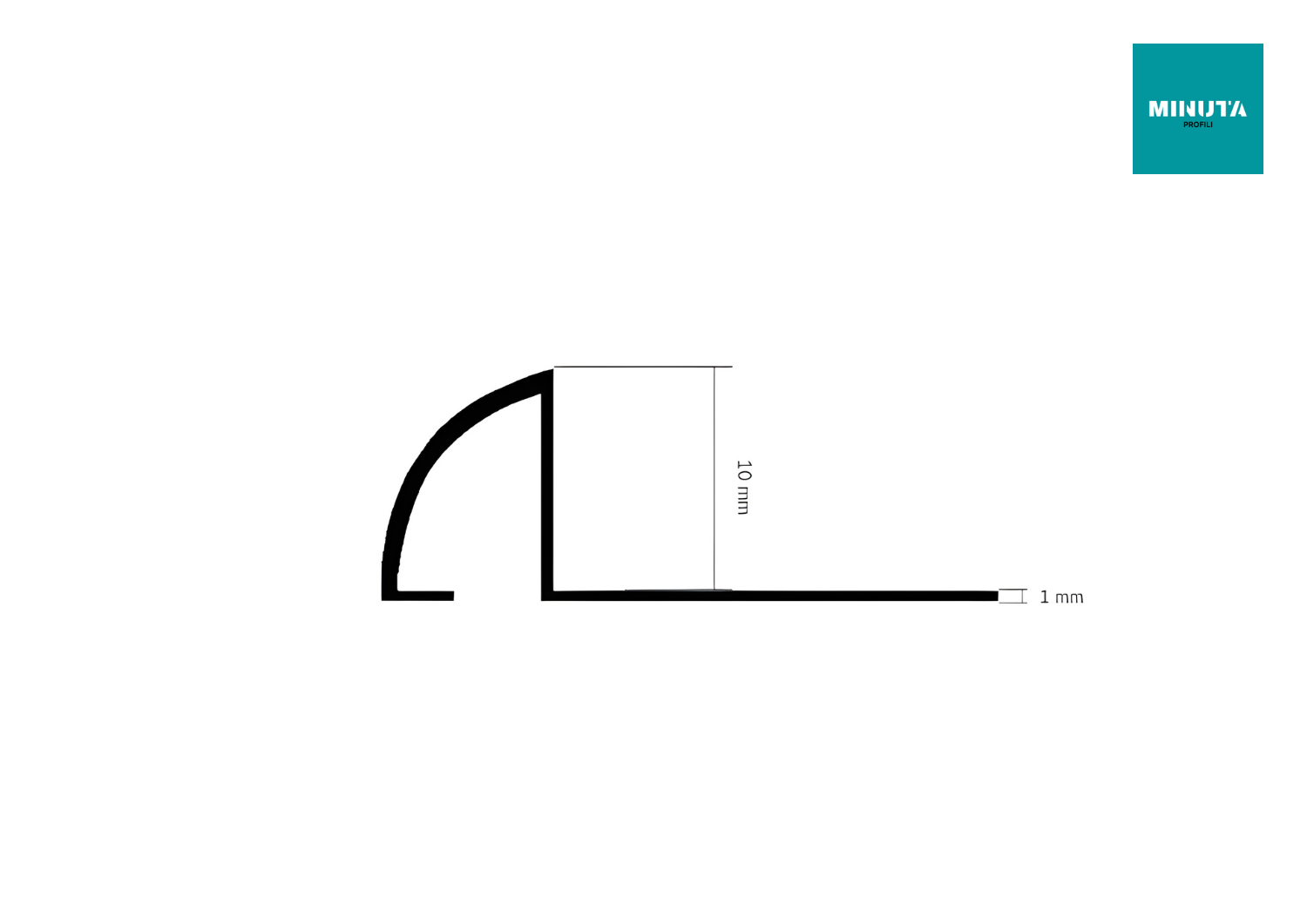 Profilo Angolare Esterno In Alluminio Per Piastrelle - Quarter Round Da 8mm, Finitura Opaca Argento - Protezione Bordi Con Stile - Foto 14