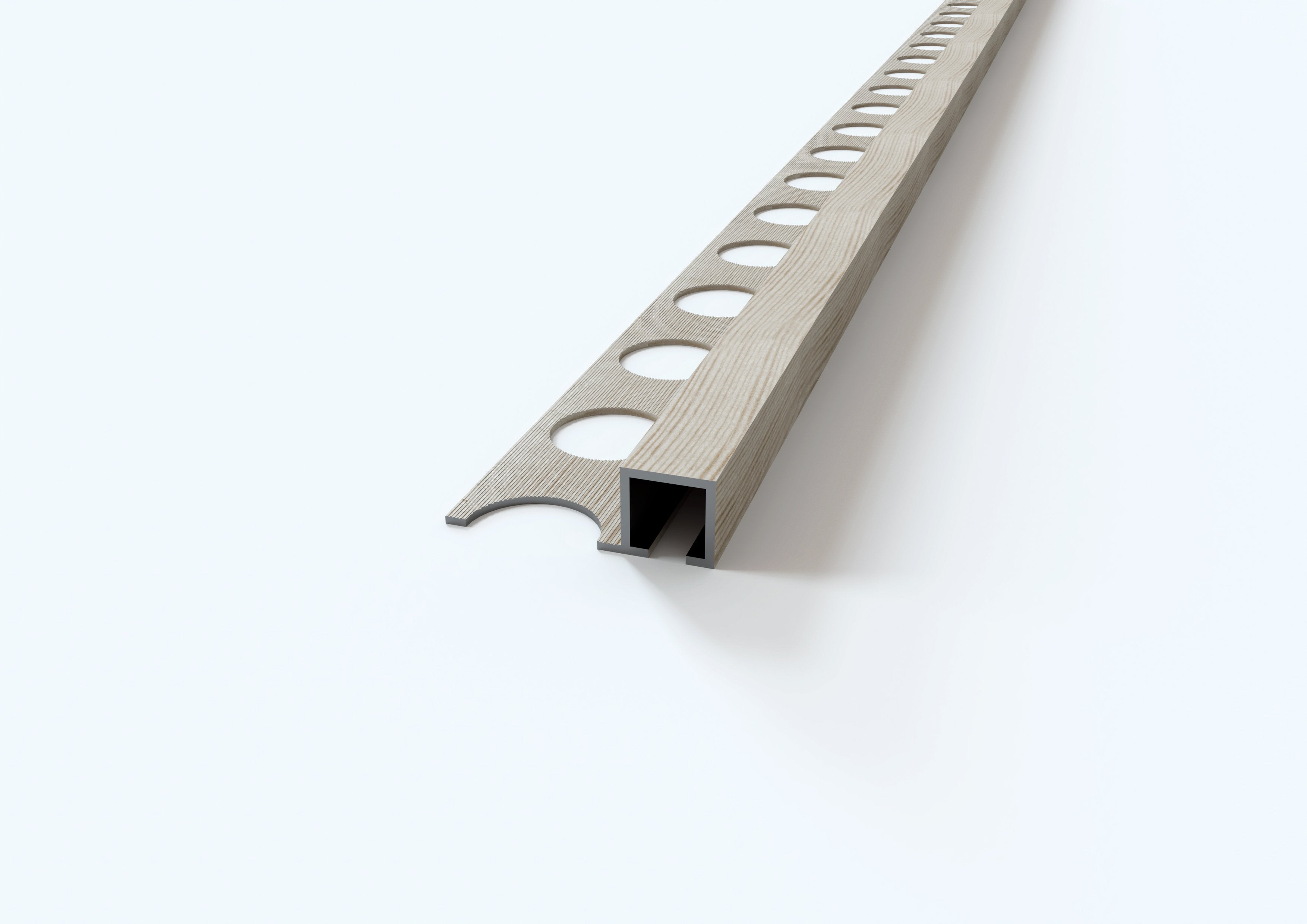 Giunto Di Dilatazione Strutturale In Alluminio Di 20,35 E 50 Mm