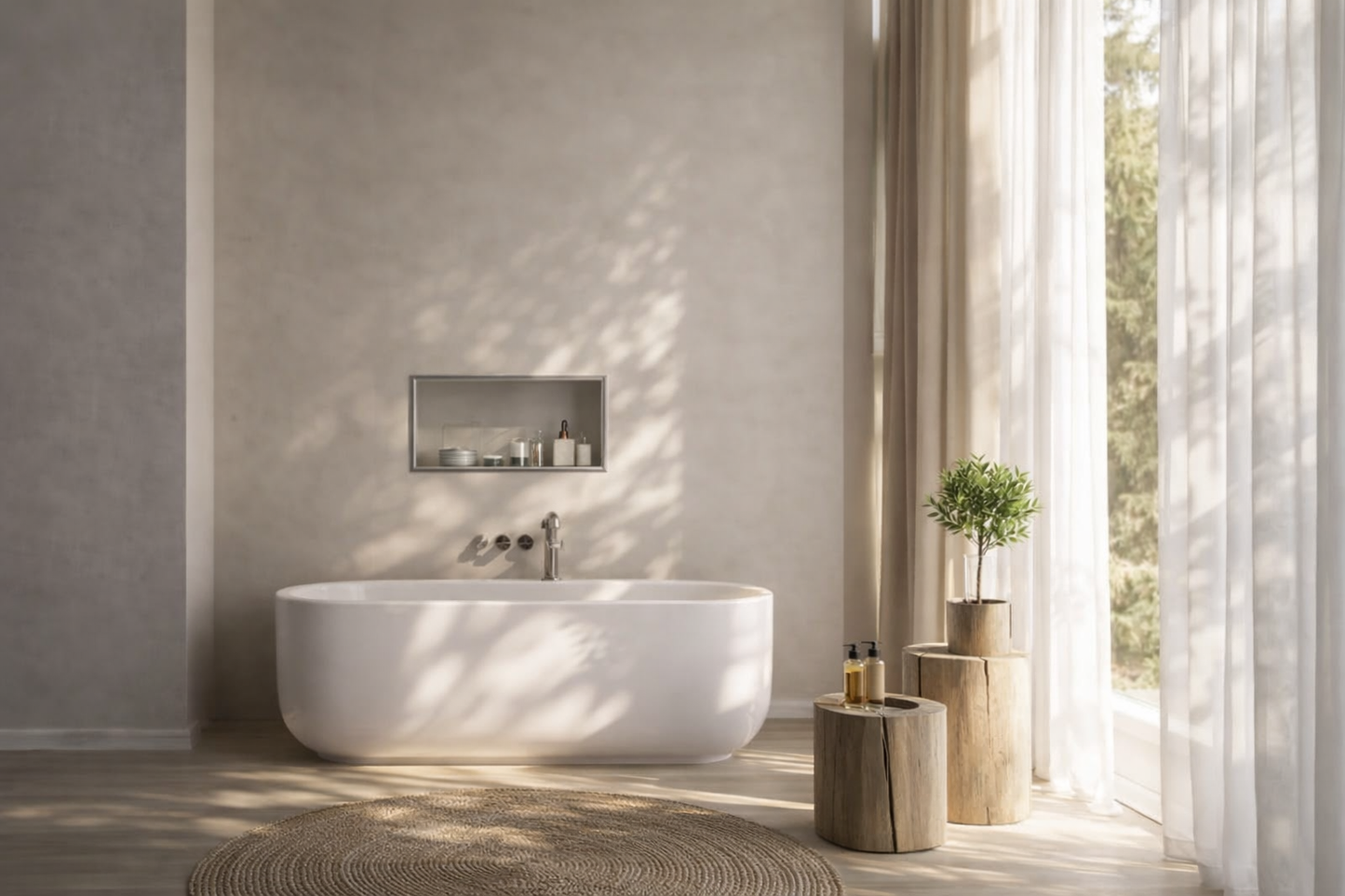 profili per bagno greige