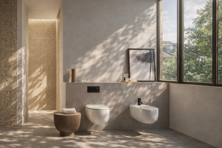 idee per abbinare i profili al bagno