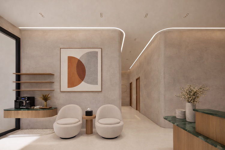 profili per microcemento e resina