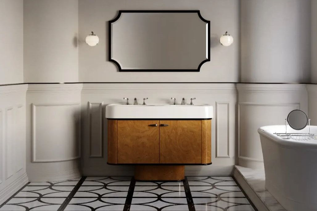 profilo nero bagno