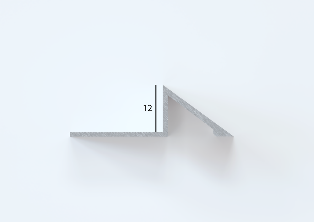 
                  
                    Terminal aluminum ramp profile for floors. Bar 2.5 M
                  
                