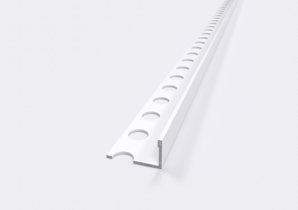 
                  
                    Profilo Terminale e Delimitazione in Alluminio Bianco. Barra 2.5 m
                  
                