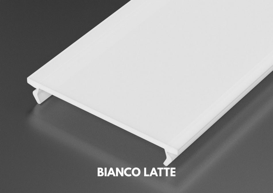 Ampia cover for LED profile