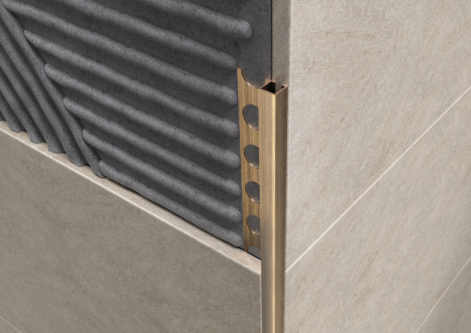 PROFILO_ANGOLO_QUADRO_IN_OTTONE_SPAZZOLATO_ORO_ANTICO_MONTAGGIO