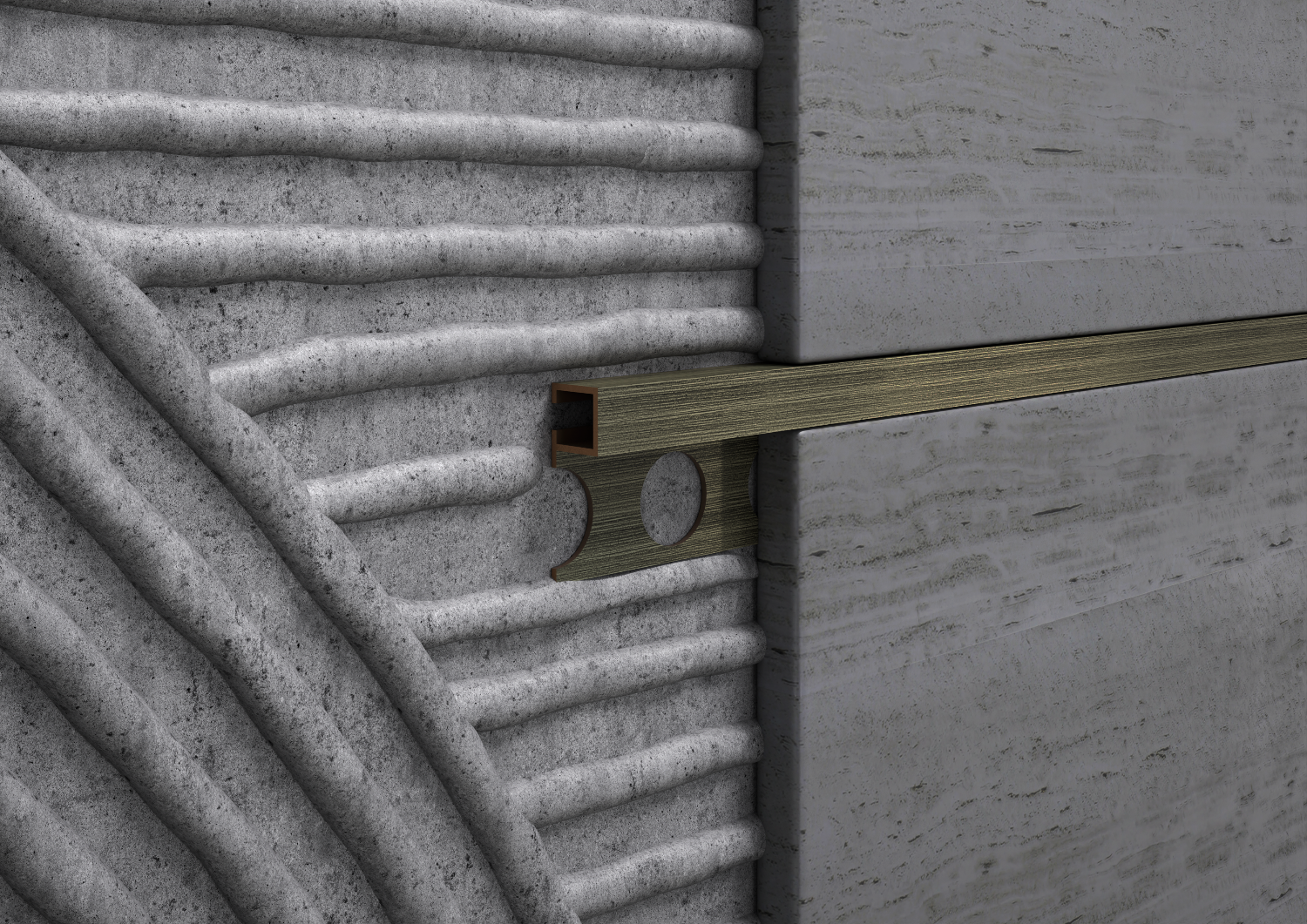 PROFILO_JOLLY_QUADRO_OTTONE_MONTAGGIO_SPAZZOLATO BRONZO ANTICO