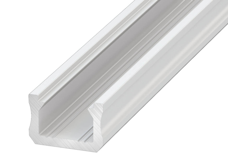 LED-Profil Xero Linea Pro aus Aluminium für Aufbaumontage