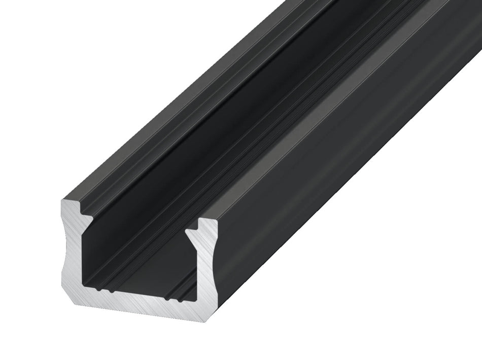 LED-Profil Xero Linea Pro aus Aluminium für Aufbaumontage
