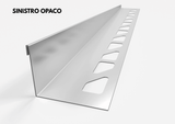 Profilo doccia pavimento per piatto doccia in acciaio inox AISI 304. Barra 1.25 m