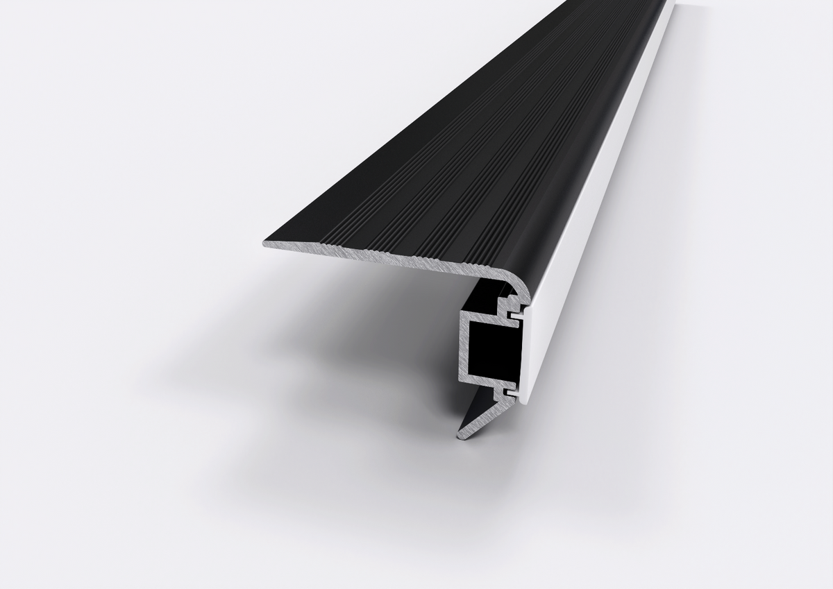 Profile Led Graduinte Aluminium LED profile for stairs and steps. 2.5 m Bar – MINUTA PROFILI