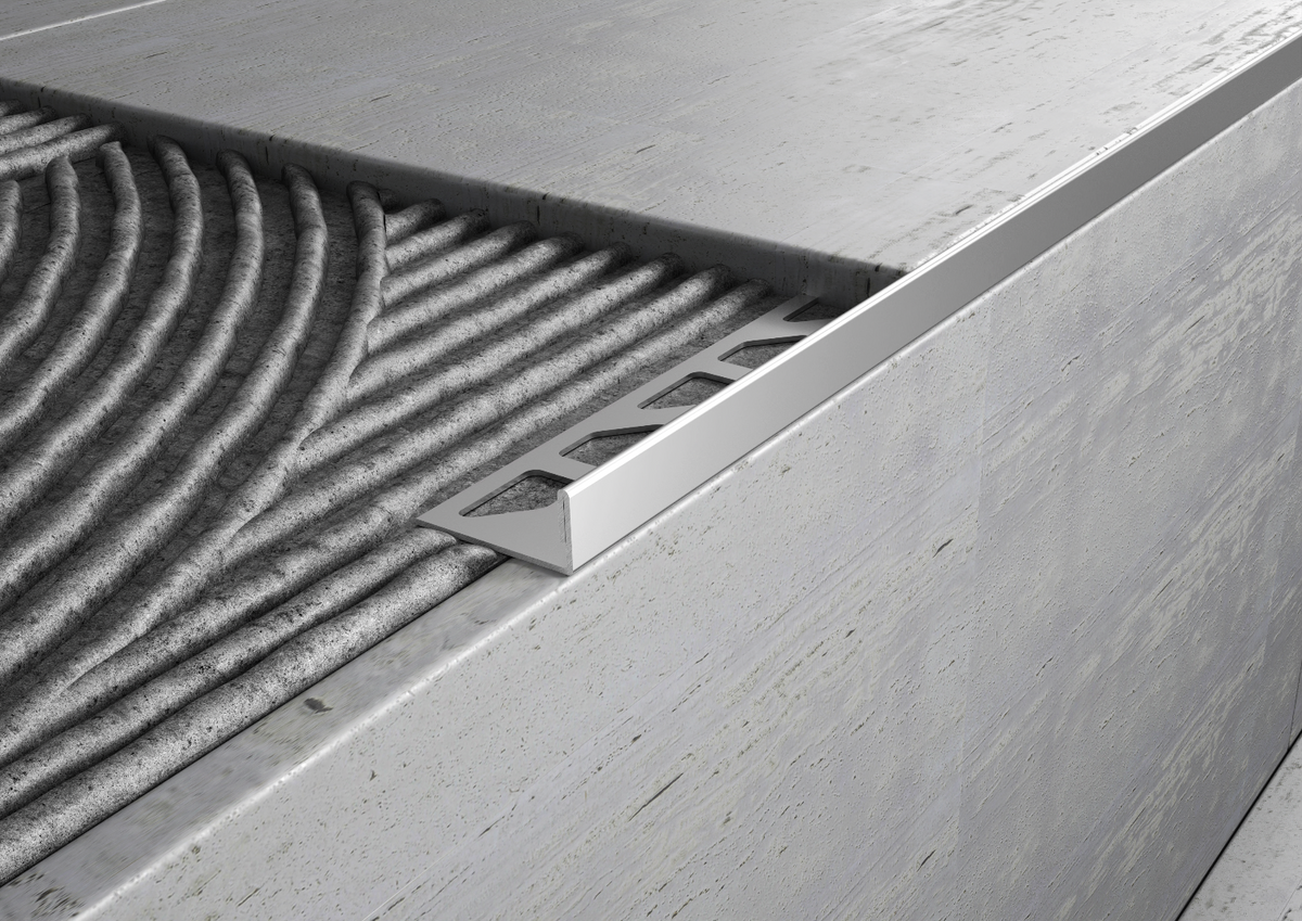 AISI 316 stainless steel terminal profile for stairs and steps – MINUTA ...