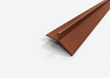 Profilé goutte d’eau LINEA en aluminium pour balcons et terrasses. Barre de 2,7 m