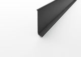 Rodapié cóncavo de aluminio. Barra de 2,5 m