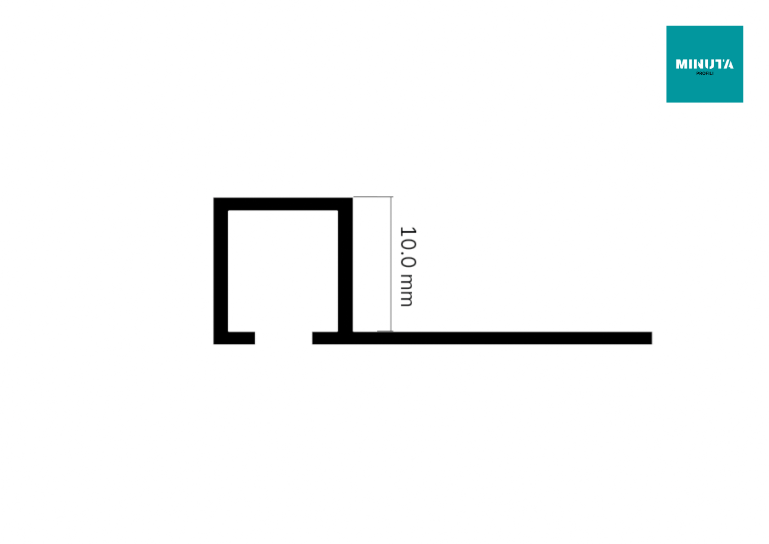 Finitura Rame Antico Barra Ottone Decorativa Listello Ottone MINUTA PROFILI - 2,5m X 10mm, , Per Bordi Piastrelle Listello Protezione Pareti Listello Protezione Angoli Bagno