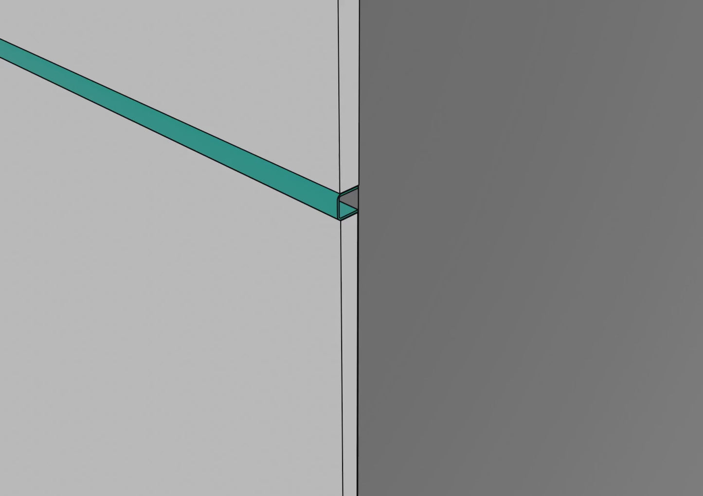 Listello in ACCIAIO INOX. Barra 2.5 m