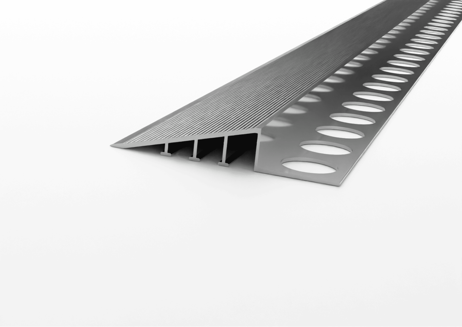 profilo a rampa per spc slim in alluminio