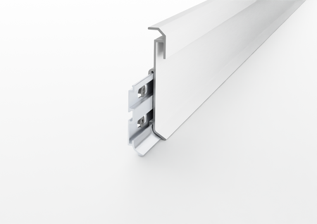 battiscopa lineare led bianco