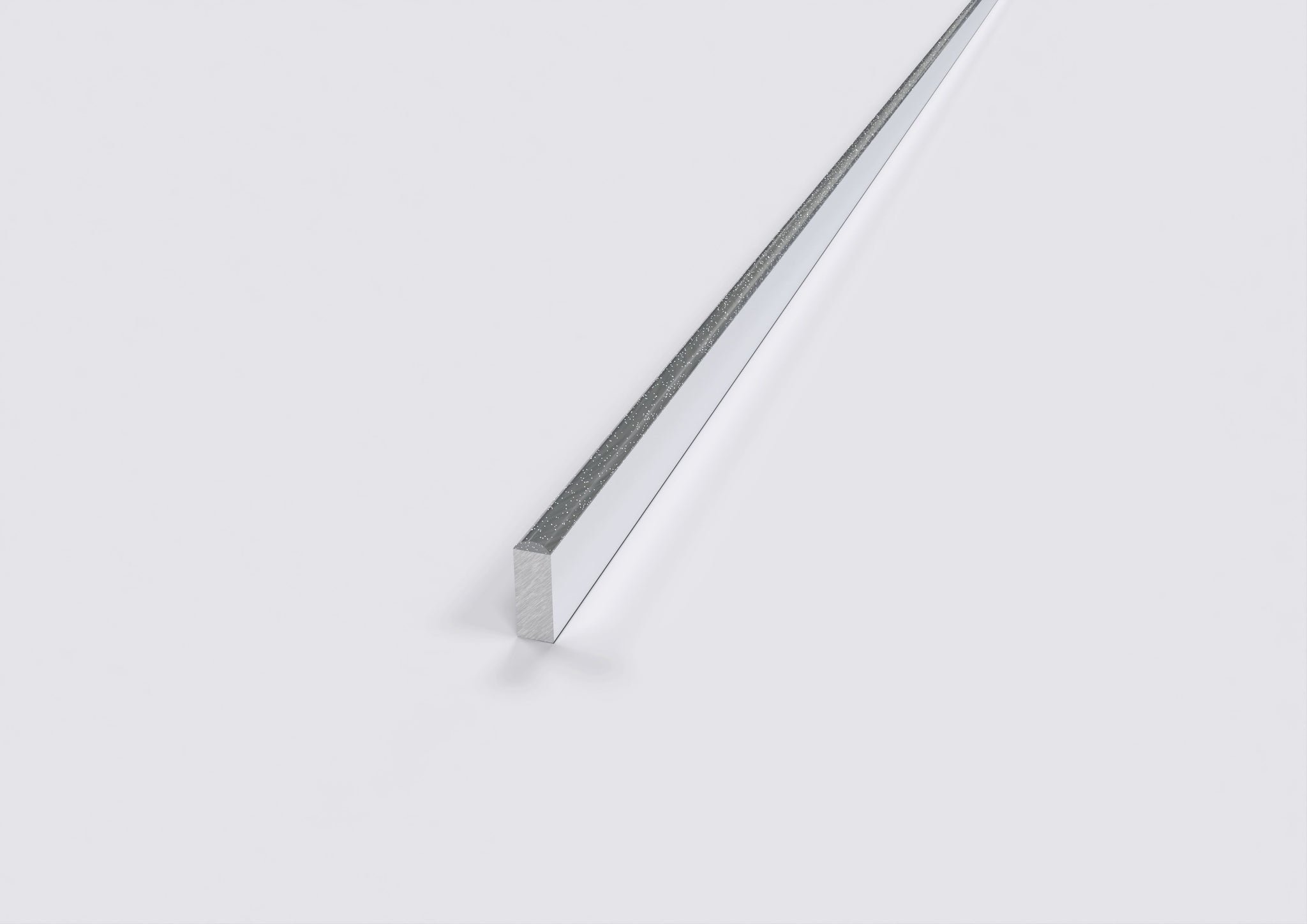 listello alluminio glitter glamour antracite slim