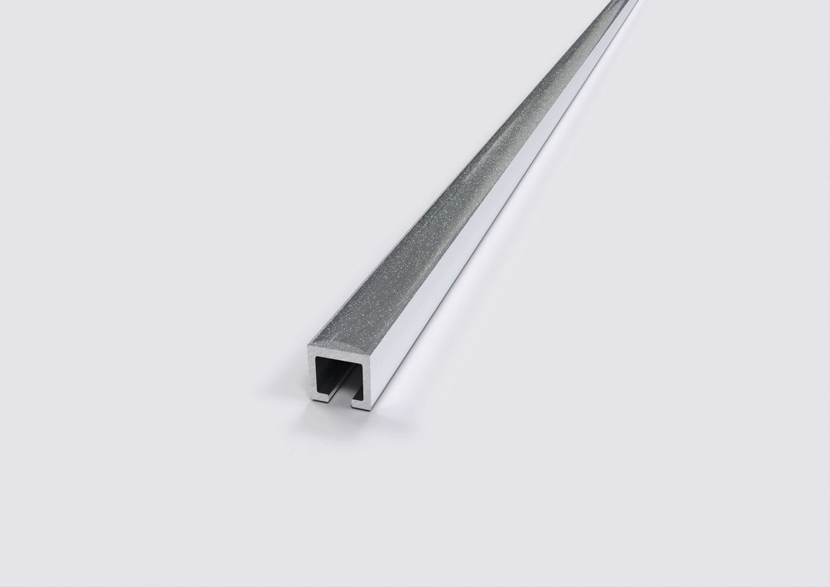 listello in alluminio glitter glamour antracite