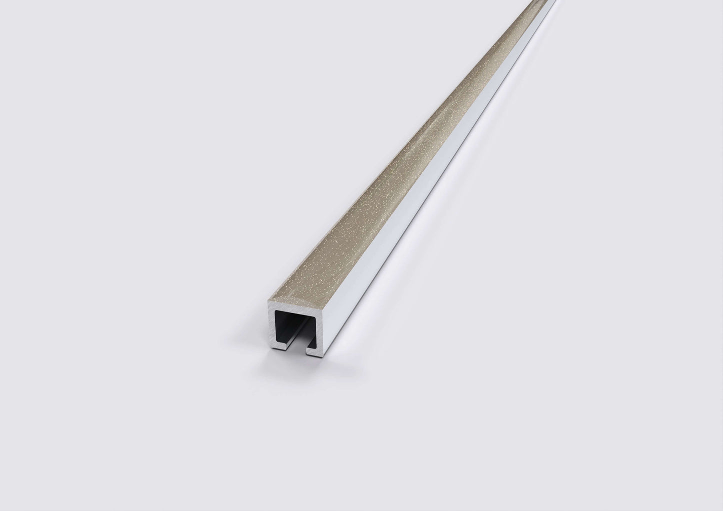 listello in alluminio glitter glamour bronzo