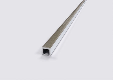 listello in alluminio glitter glamour tabacco