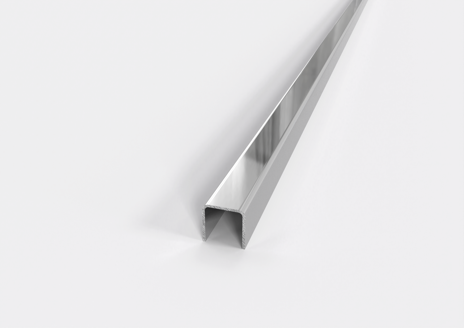 listello acciaio inox aisi 304 lucido