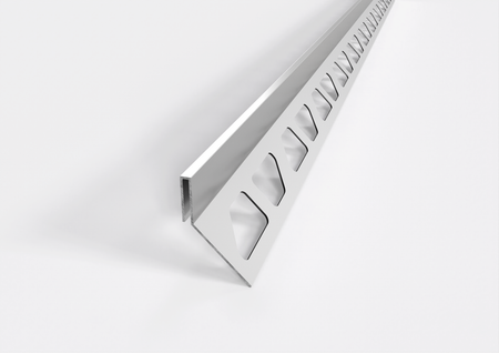 profilo in acciaio inox aisi 304 angolare slim opaco