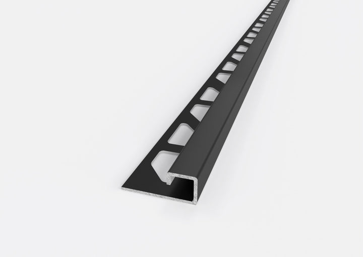 profilo in acciaio inox nero quadro