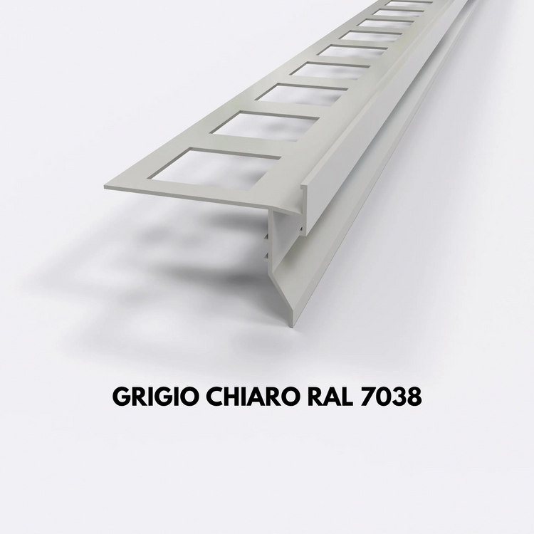 
                  
                    Carica e riproduci il video nel visualizzatore della galleria, gocciolatoio alluminio top grigio chiaro
                  
                