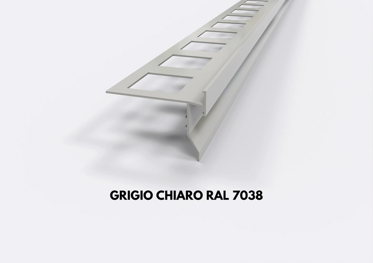 
                  
                    Carica e riproduci il video nel visualizzatore della galleria, gocciolatoio alluminio top grigio chiaro
                  
                