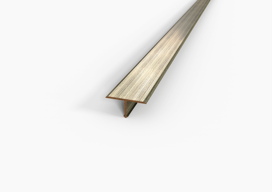 profilo a t ottone spazzolato bronzo antico