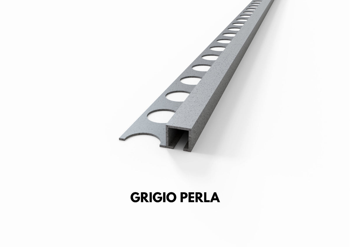 abbia effetto pietra grigio perla quadro