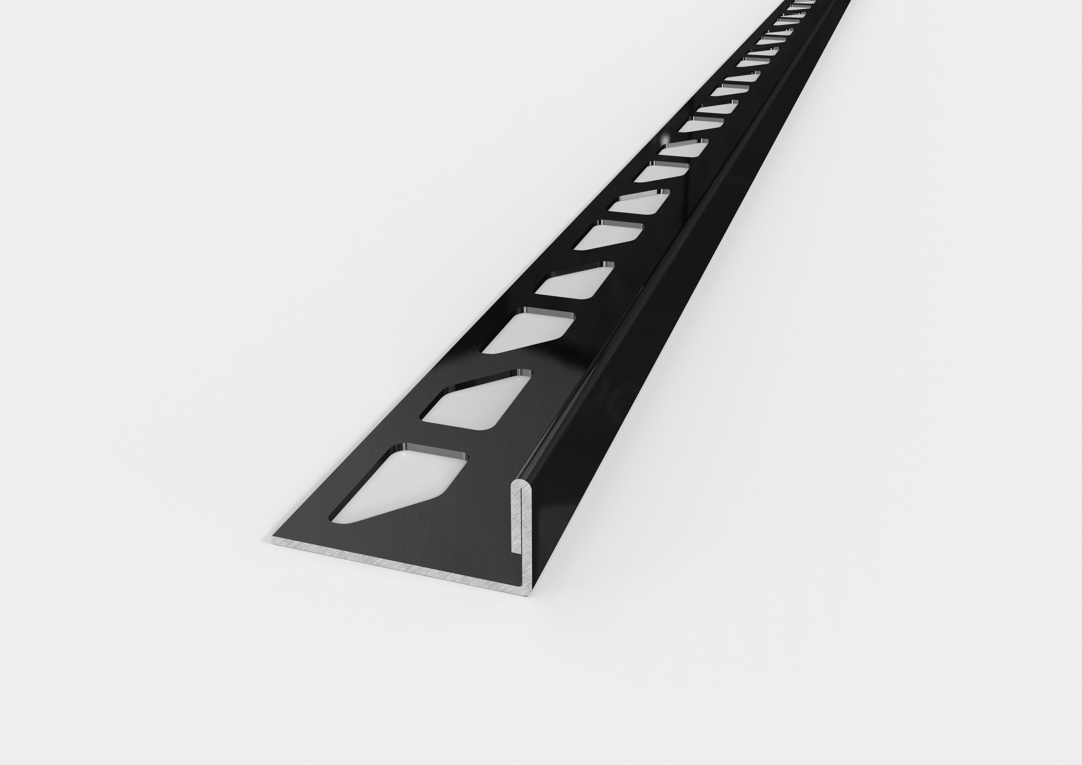 Terminale Sivilla In Acciaio Inox Per Asta Ø20 Mm - Accessorio Per Tende E Arredamento - 70x45 Mm