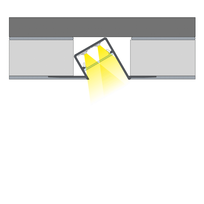 profilo led twin passo 3
