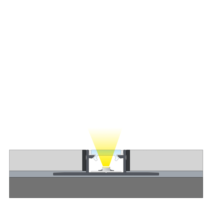 profilo led vira passo 3