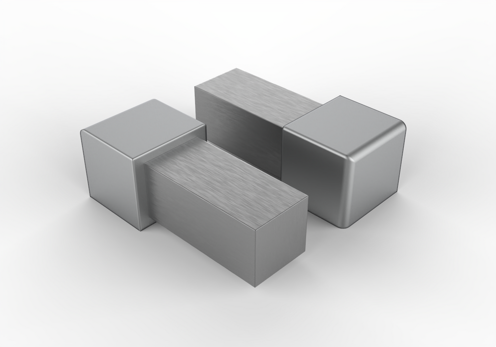 
                  
                    Square shiny or matt steel capsule for tile covering profiles
                  
                