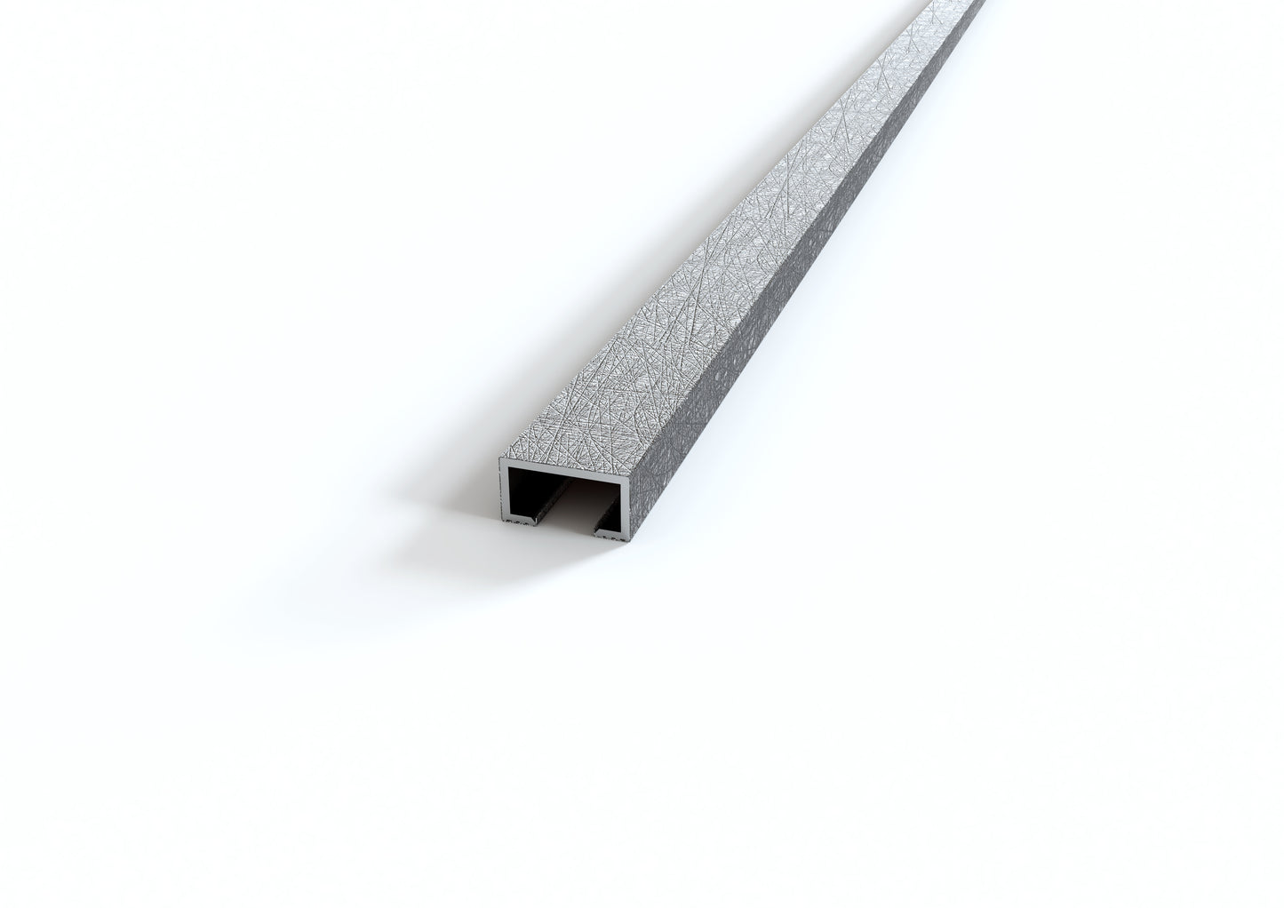 
                  
                    Decorated aluminium finishing strip profile silver for tiles. Bar 2.5 M
                  
                