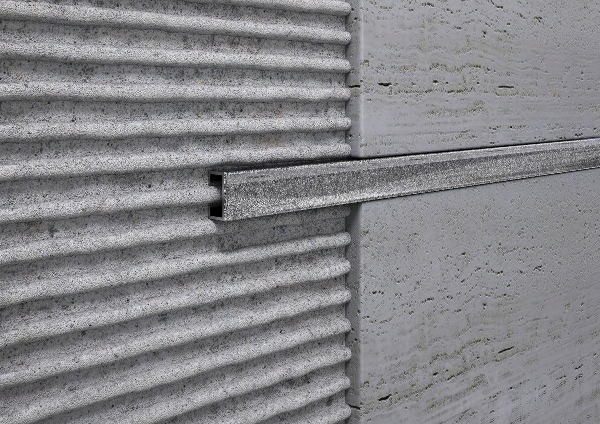 Listello Glitter Argento in Alluminio per Rivestimenti