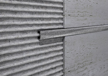 Listello Glitter Argento in Alluminio per Rivestimenti