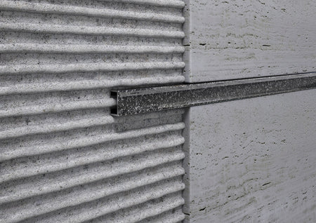 Listello Glitterato Smoke in Alluminio per Rivestimenti