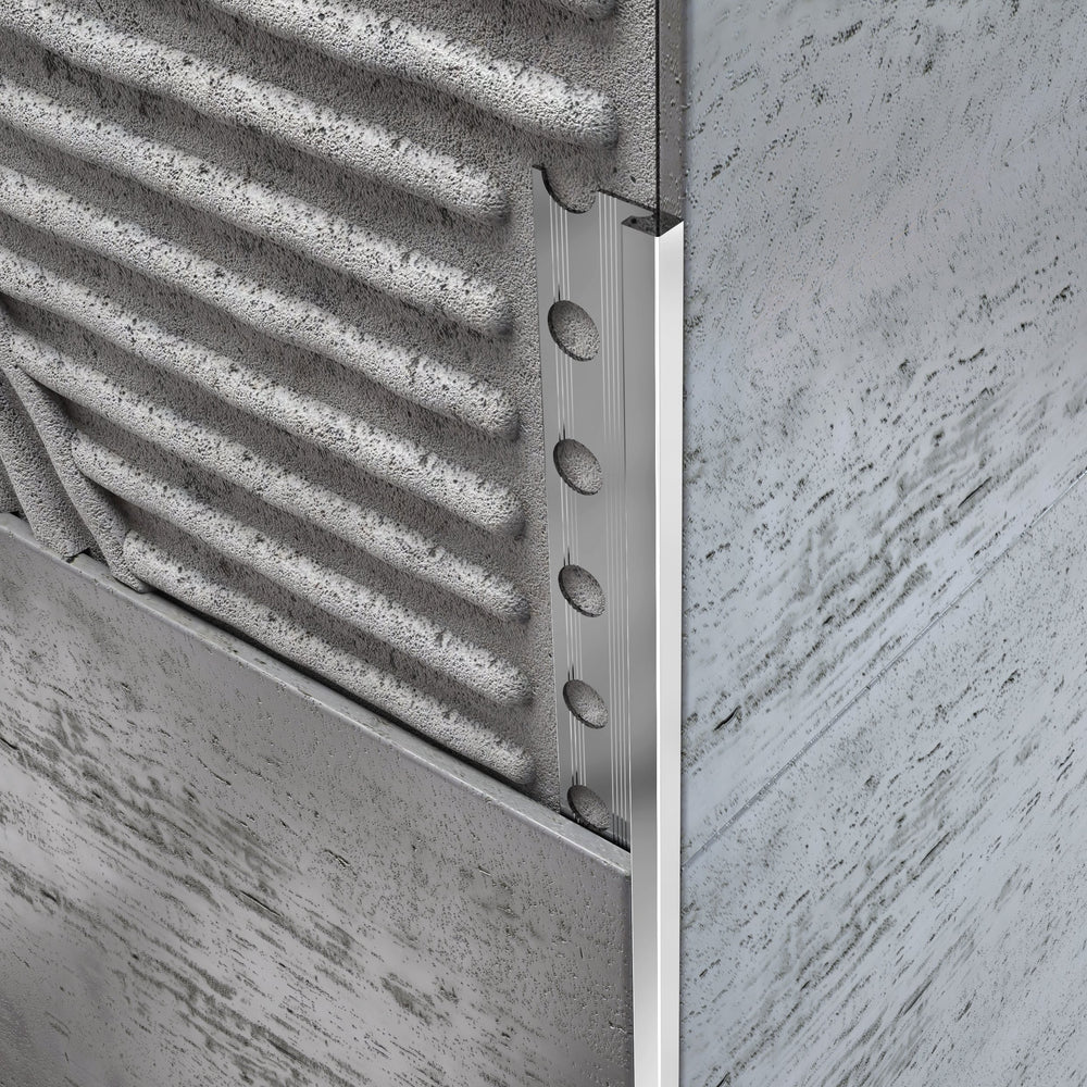 Profilo Alluminio Angolo Quadro Pavimento Differente Livello
