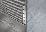 Profilo Alluminio Angolo Tondo per Pavimento Differente Livello