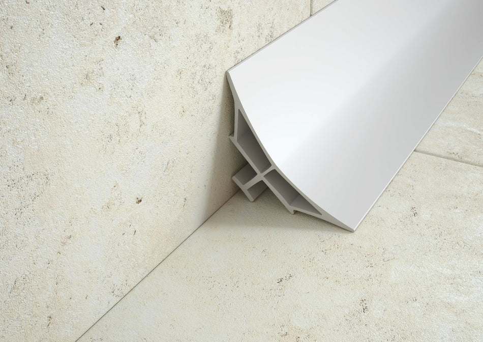 Profilo igienico magnum in PVC. Barra 2 m