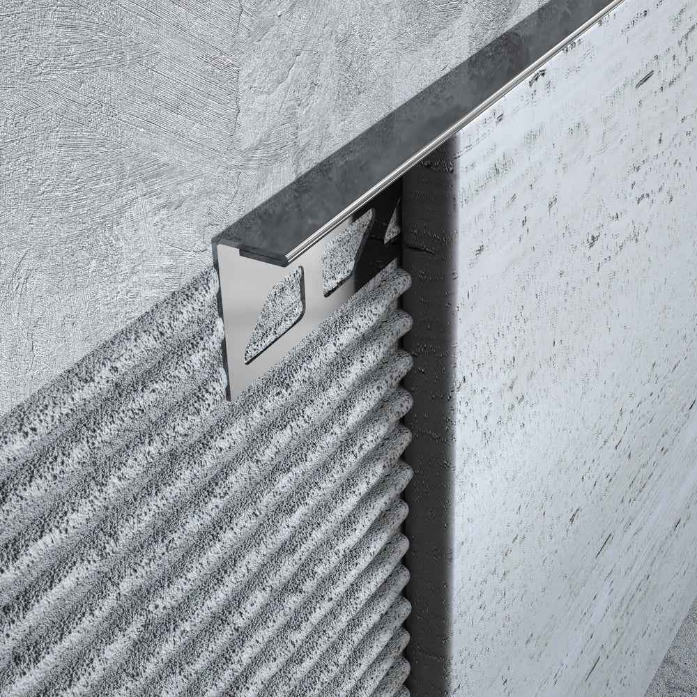 Profilo Terminale in Acciaio Inox per la Giunzione di Pavimenti (6675382)